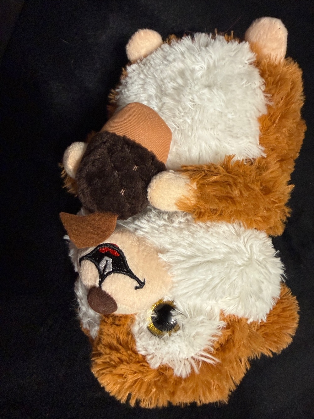 💖4/$25- Plush Brown and White Squirrel Stuffed Animal